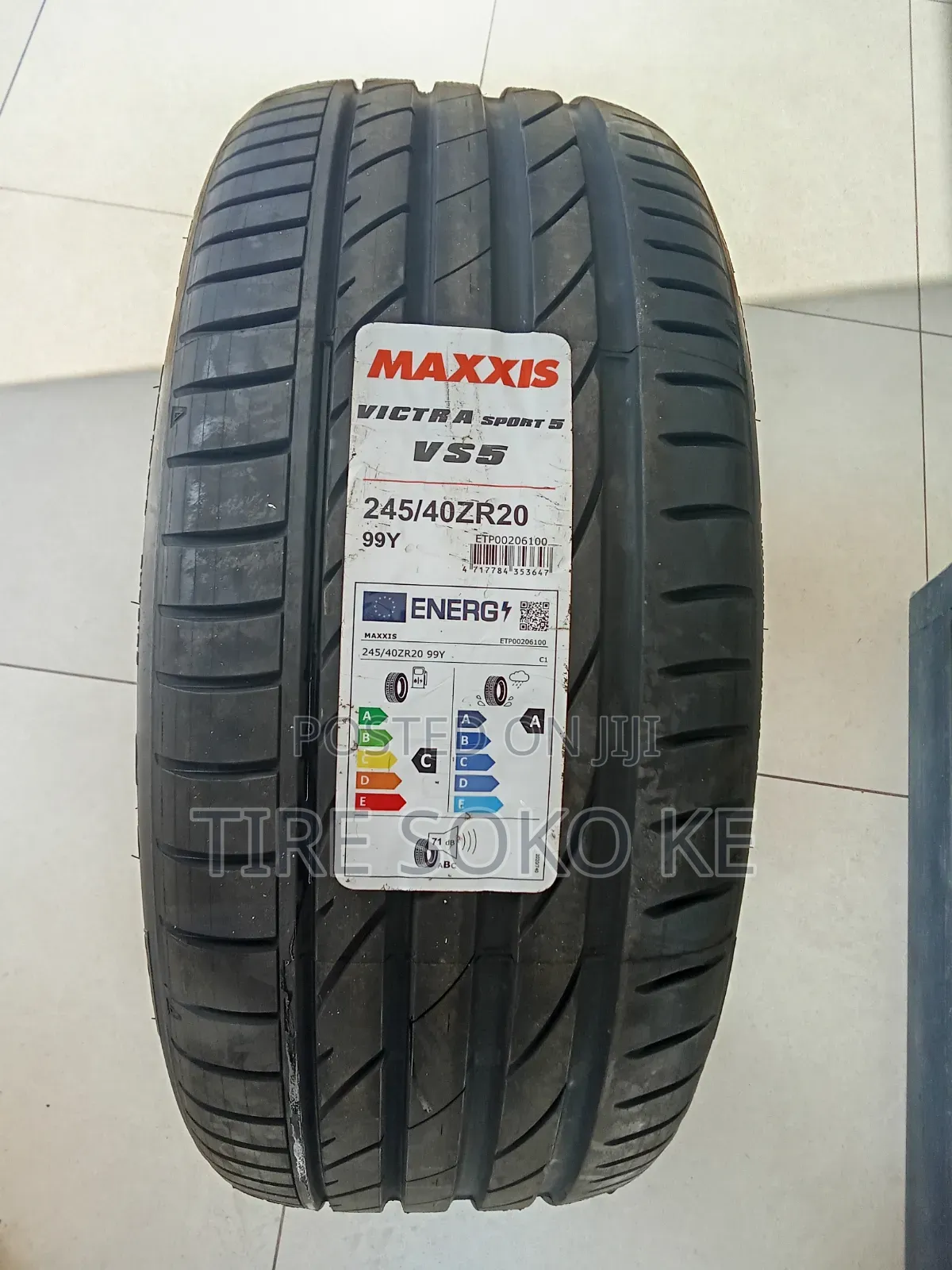 245/40zr20 Maxxis Vs5