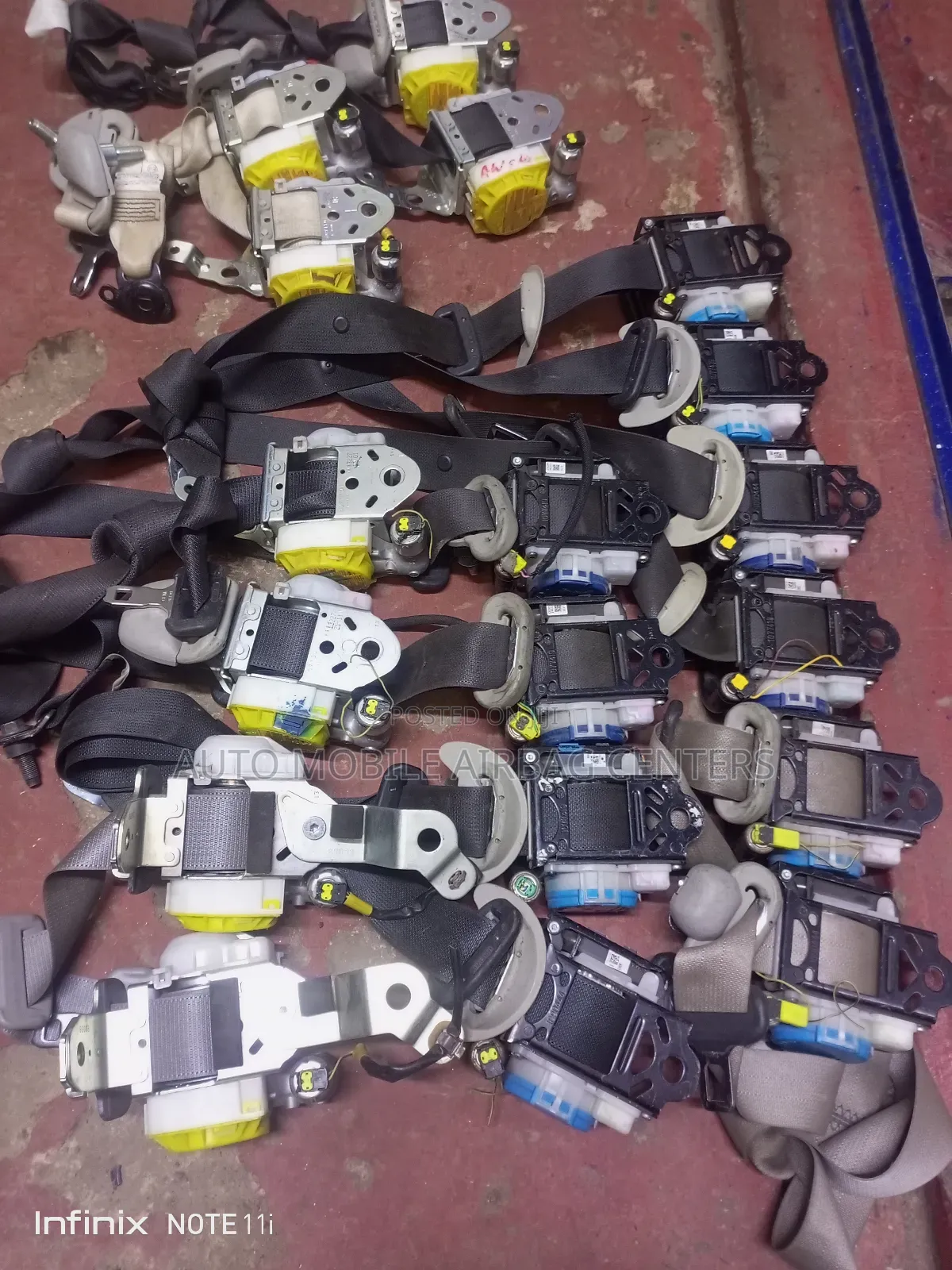 Axio/Fielder Seat Belts