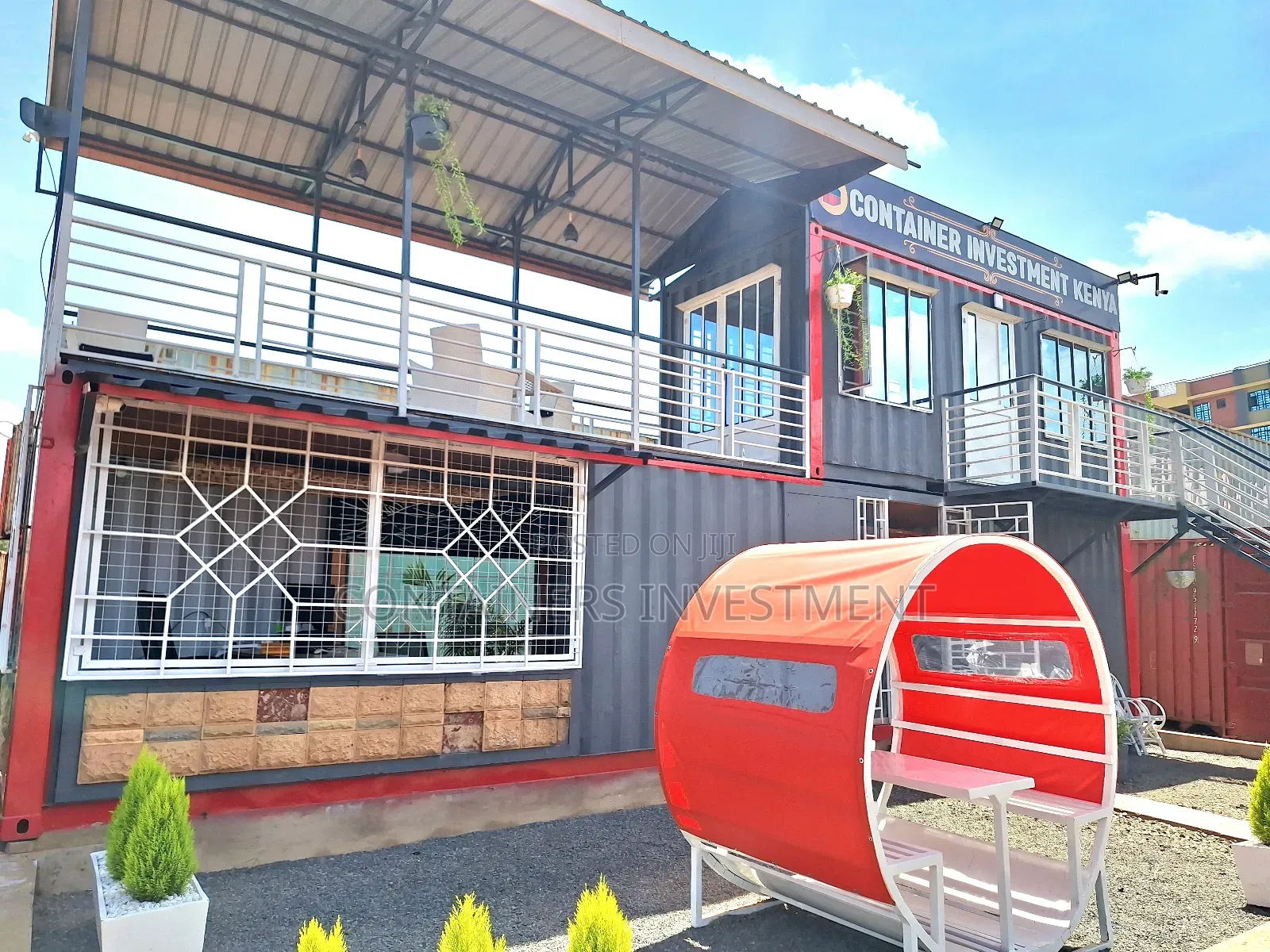 Container Office Block- With Full Perfect Insulation