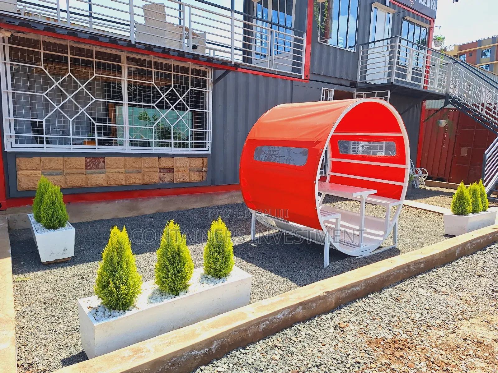 Container Office Block- With Full Perfect Insulation