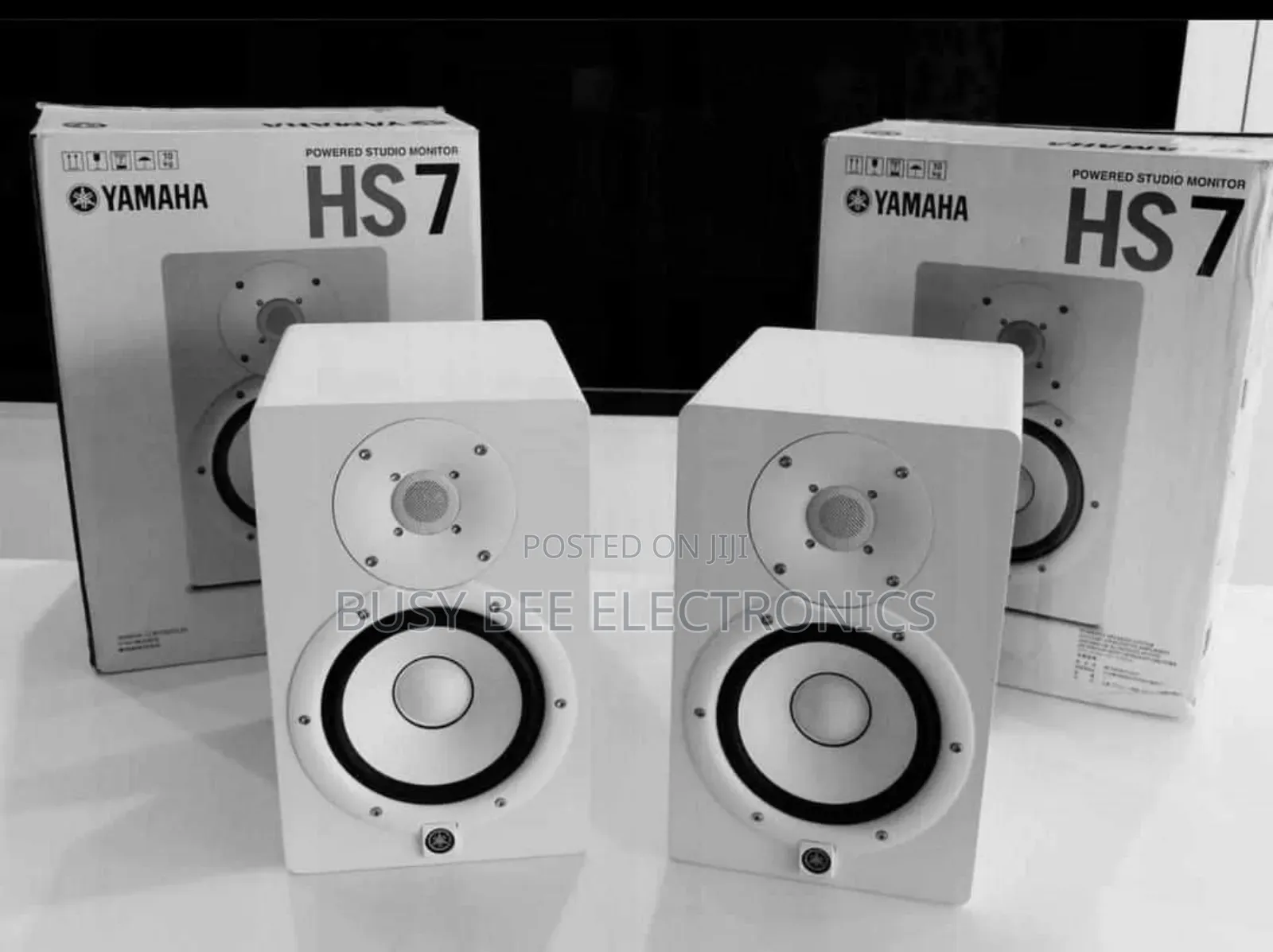 Yamaha Hs7 100-Watt Series Monitor, Black