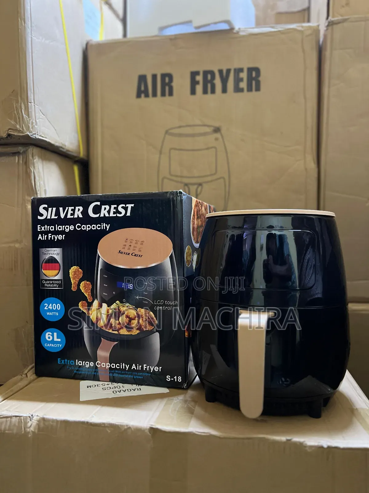 Airfryer 6ltrs Silvercrest Large Capacity Airfryer
