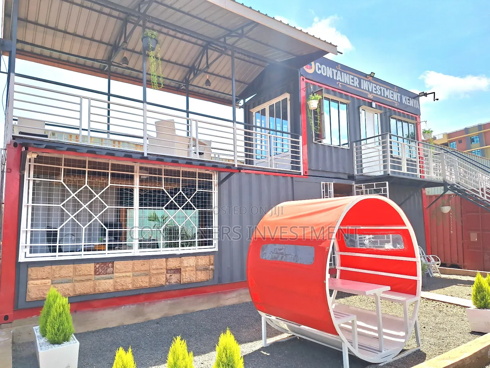 Container Office Block - Great for Remote Locations as Well.