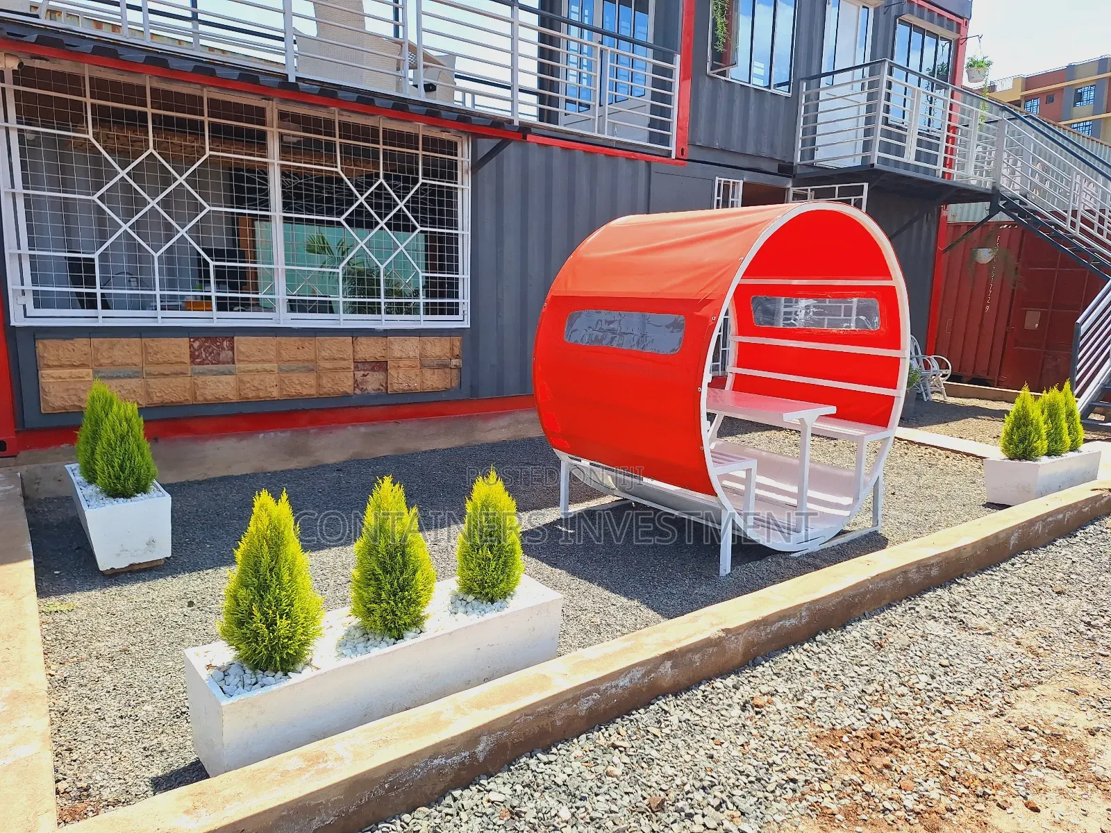 Container Office Block - Great for Remote Locations as Well.
