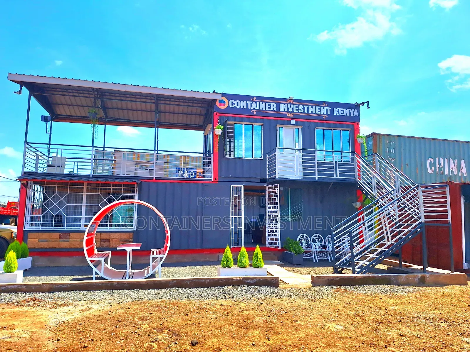 Container Offices- Temporary or Permanent Structure.