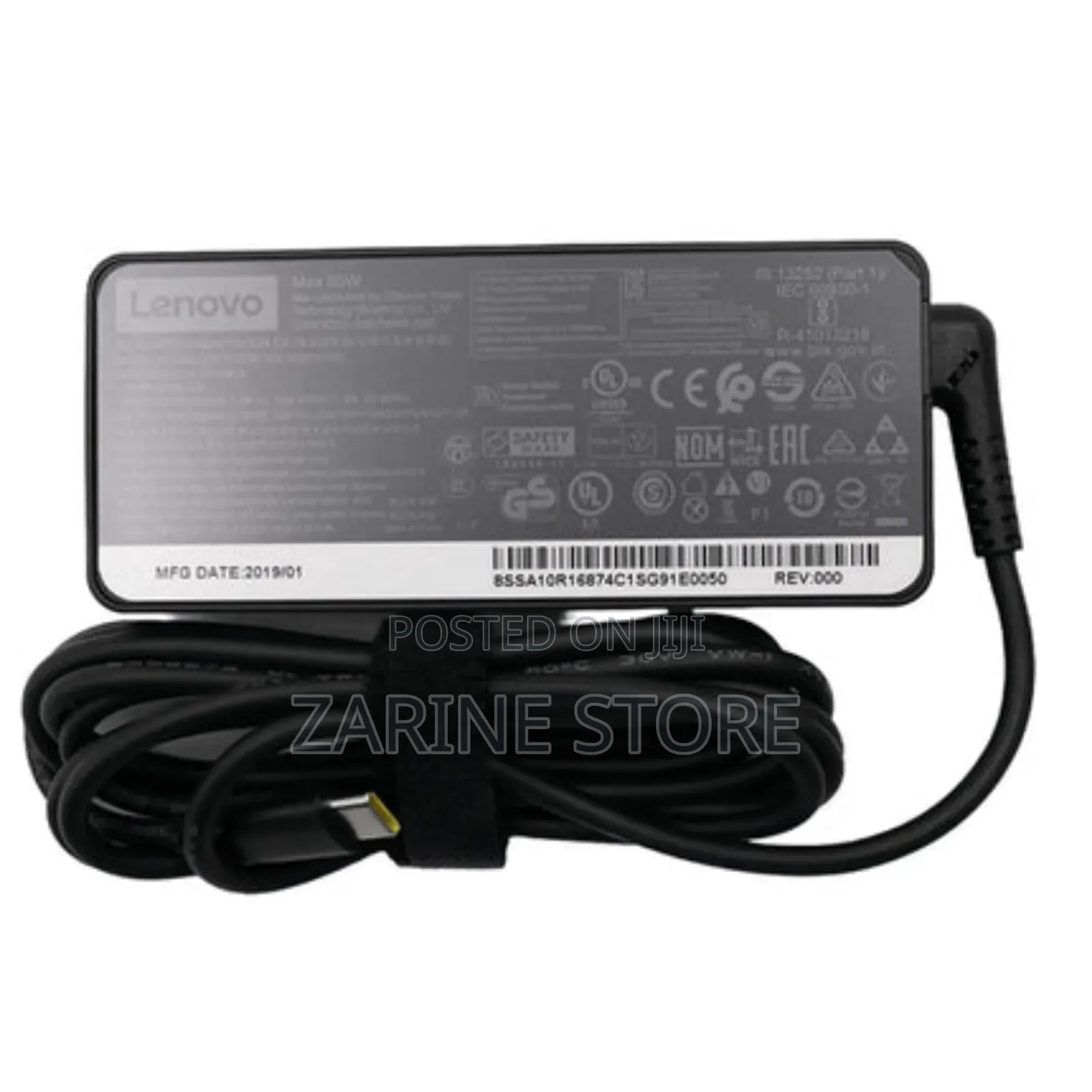 Complete Lenovo Laptop Charger USB C Power Adapter 65W