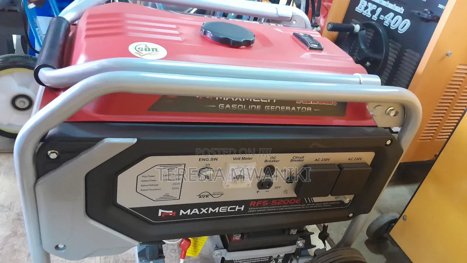 Maxmech Petrol Generator (Rfs- 5200e)