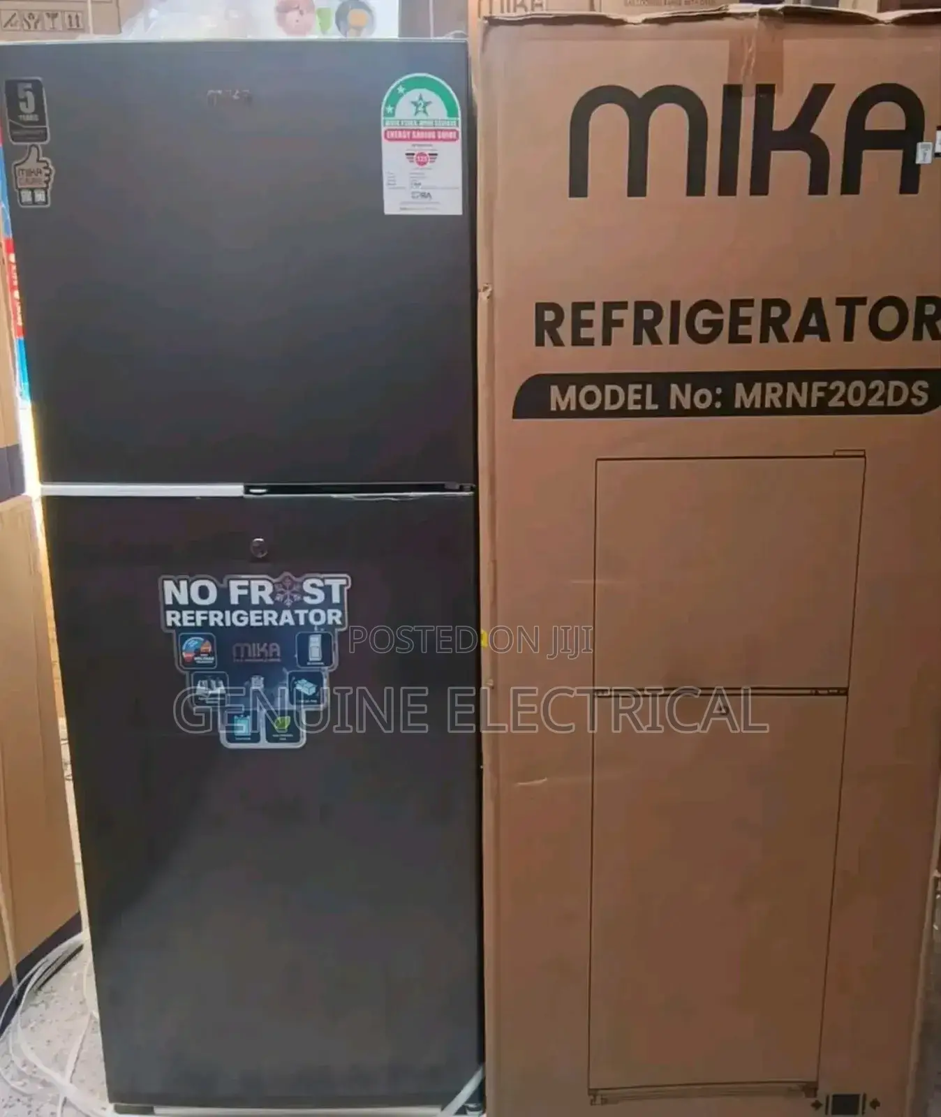 Brand New 202litres Mika Fridge