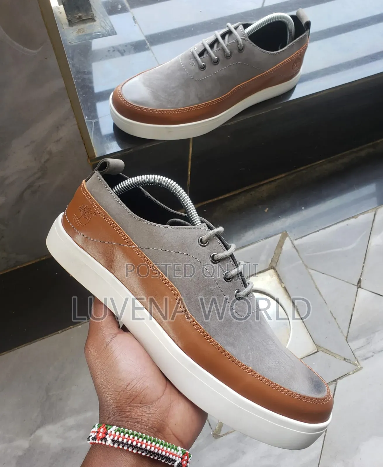 Laced Whitesoled Timber