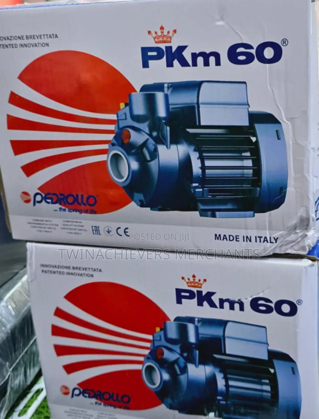 0.5hp Pedrollo Water Pump