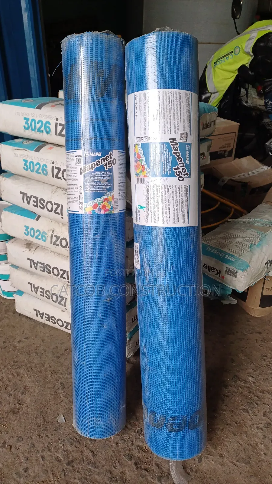 MAPENET 150 Fibre Glass Mesh For Waterproof Reinforcement