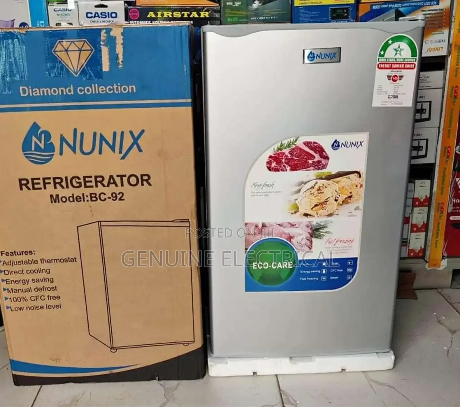 New Model Nunix 92litre Single Door Refrigerator