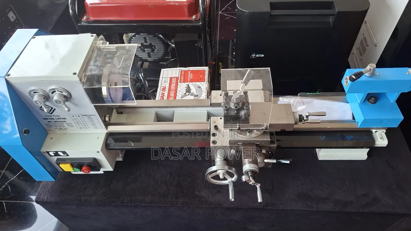 Metal Lathe Machine.
