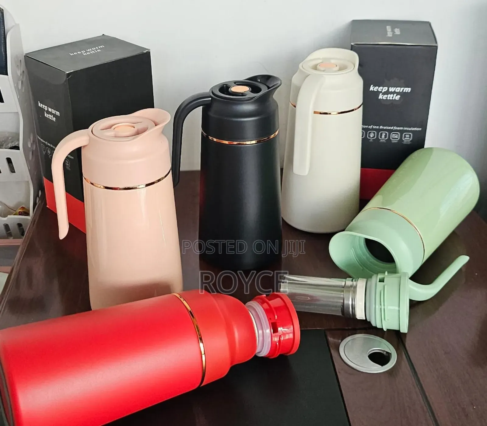 Stainless Steel Flask With Infuser-1.9l