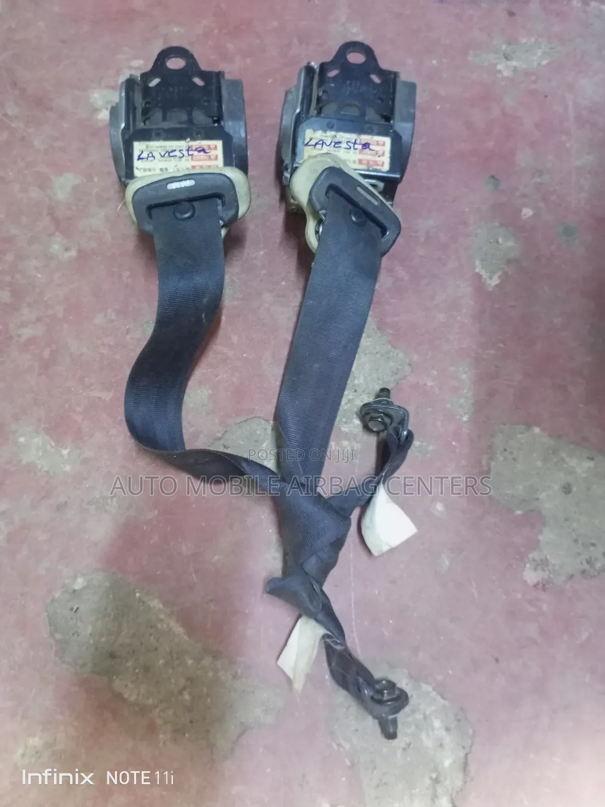 Nissan Lafester Seat Belts