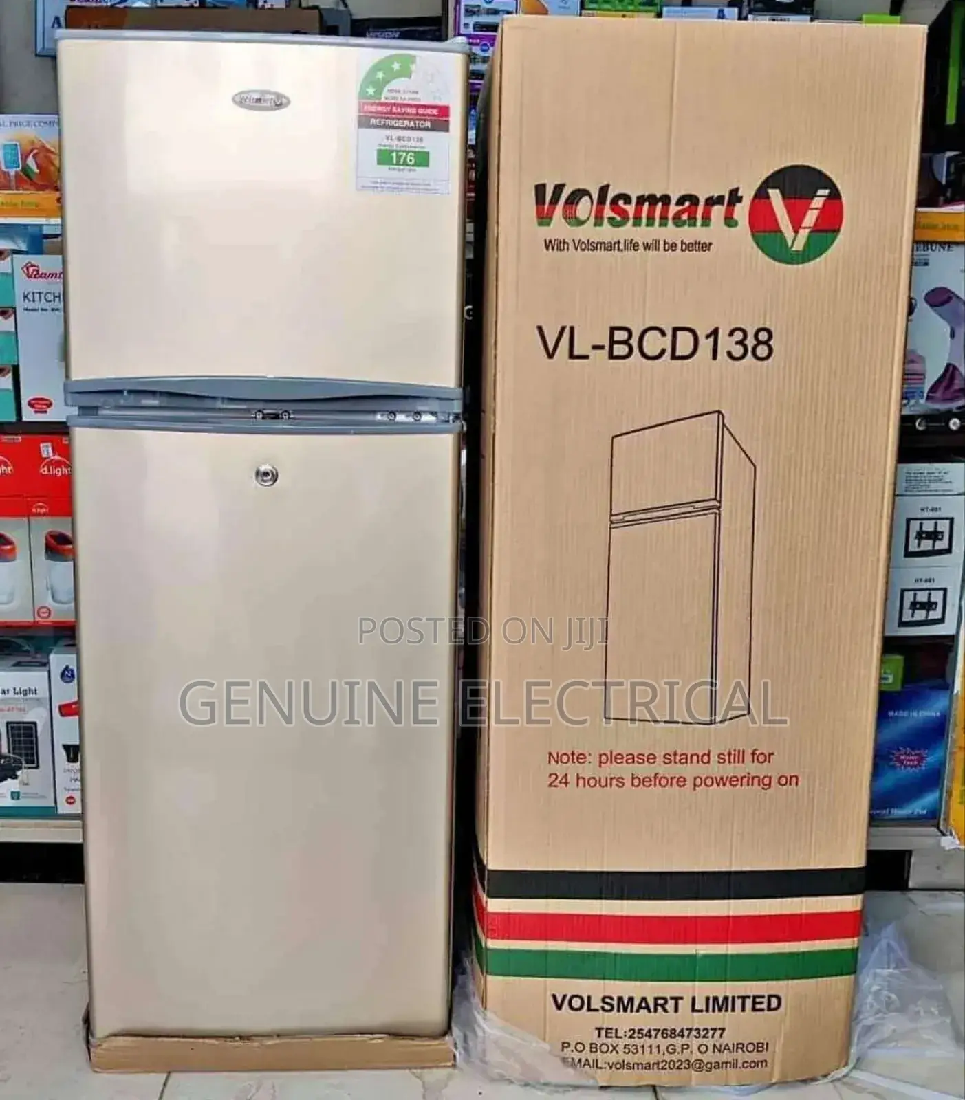Good Quality Volsmart Vl-bcd 138litres Fridge
