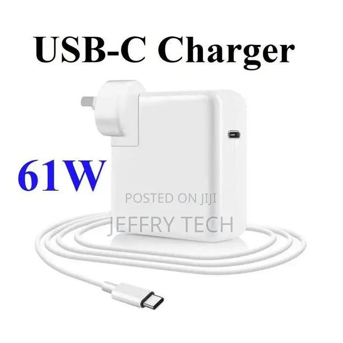 Replacement Charger for Apple Macbook Pr 61W With USB Type-C