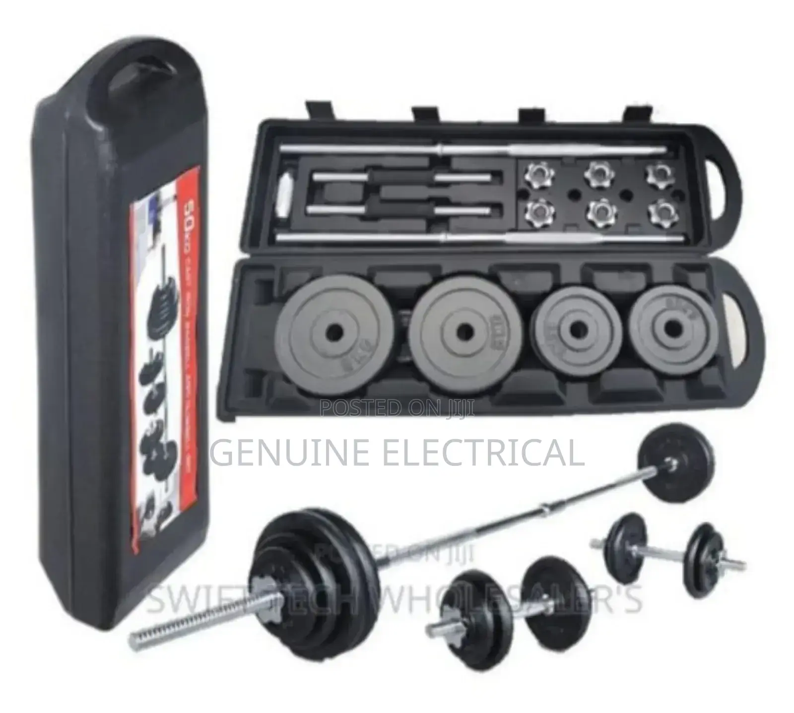 50kg Chrome Dumbells