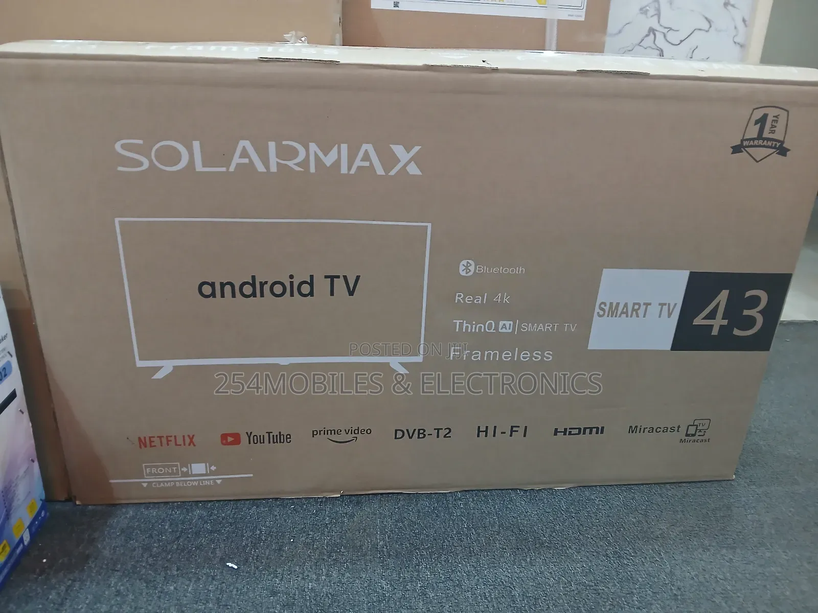 
Solarmax 43-Inch Full Hd Led Smart Tv