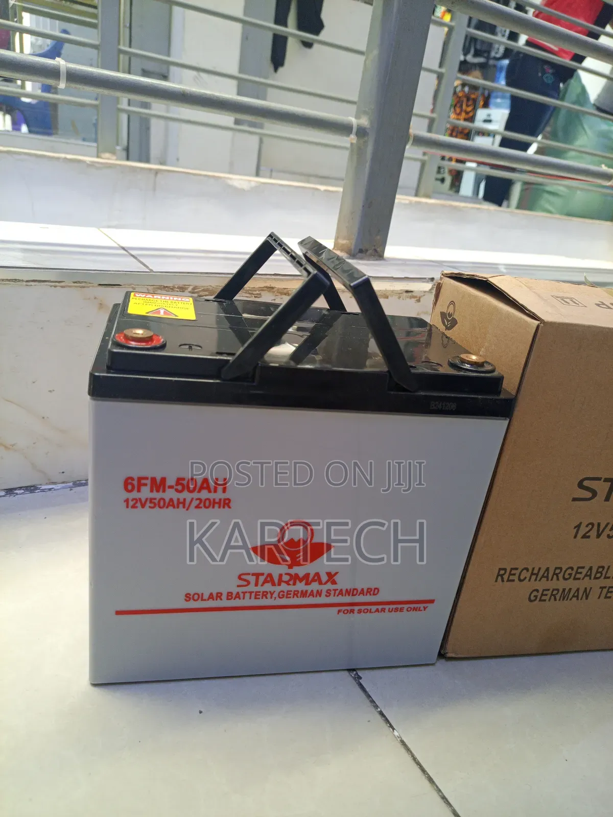 Starmax 50AH No Maintenance Dry Cell Solar Battery