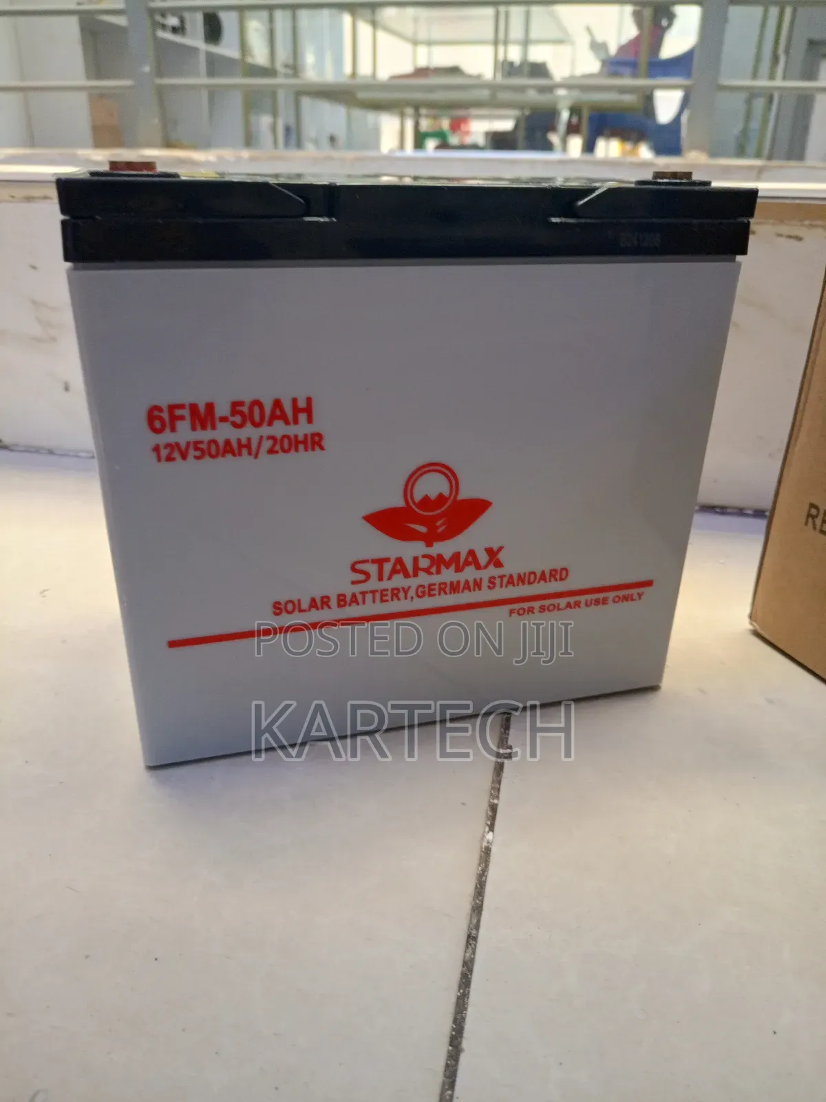 Starmax 50AH No Maintenance Solar Battery