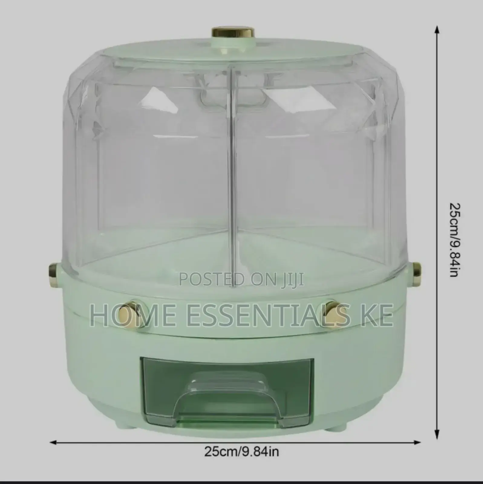 *360° Rotating Sealed Cereal Dispenser Barrel 12kgs