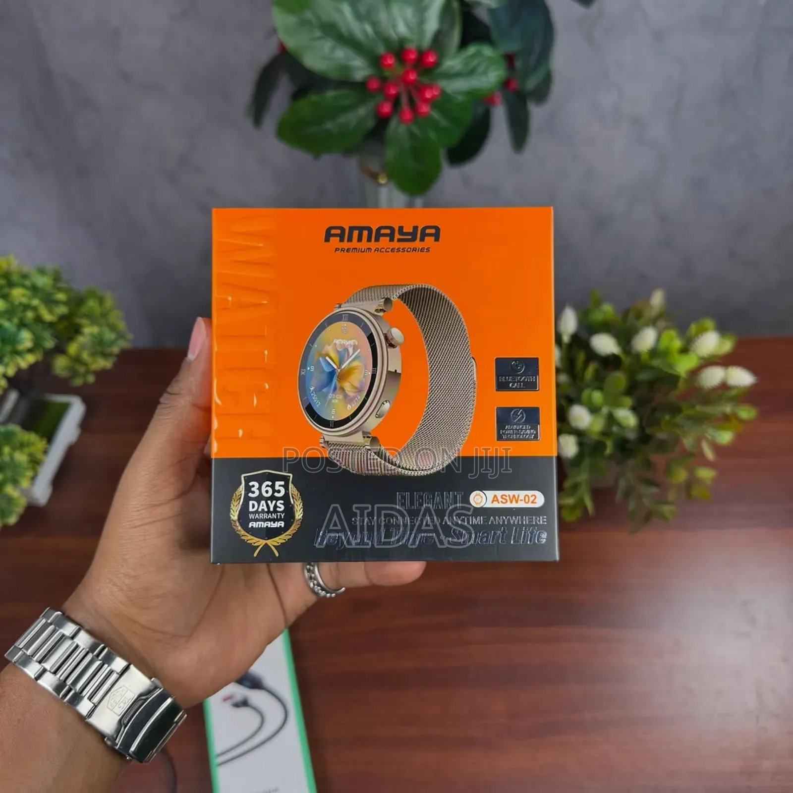 Amaya Ladies Smart Watch Valentine's Gift