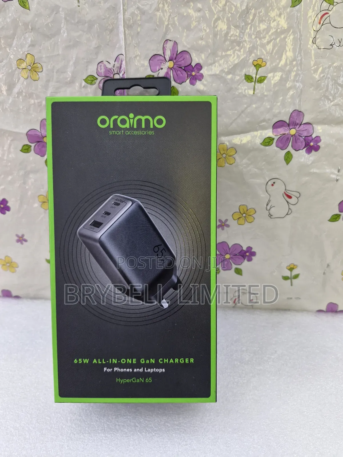Original Oraimo 65 Watts All in One Gan Charger