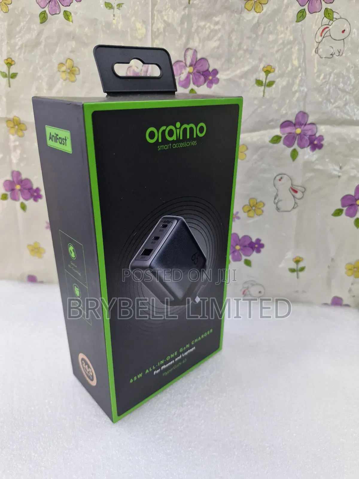 Original Oraimo 65 Watts All in One Gan Charger