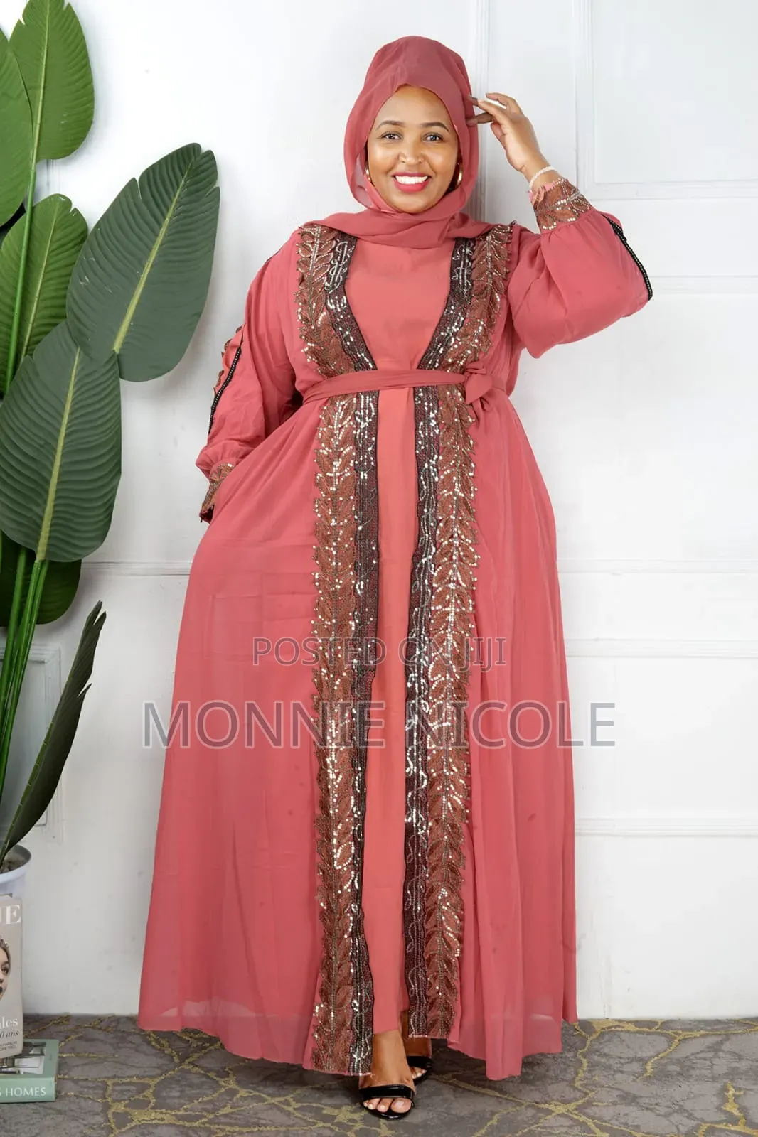 2 in 1. Modern Abaya