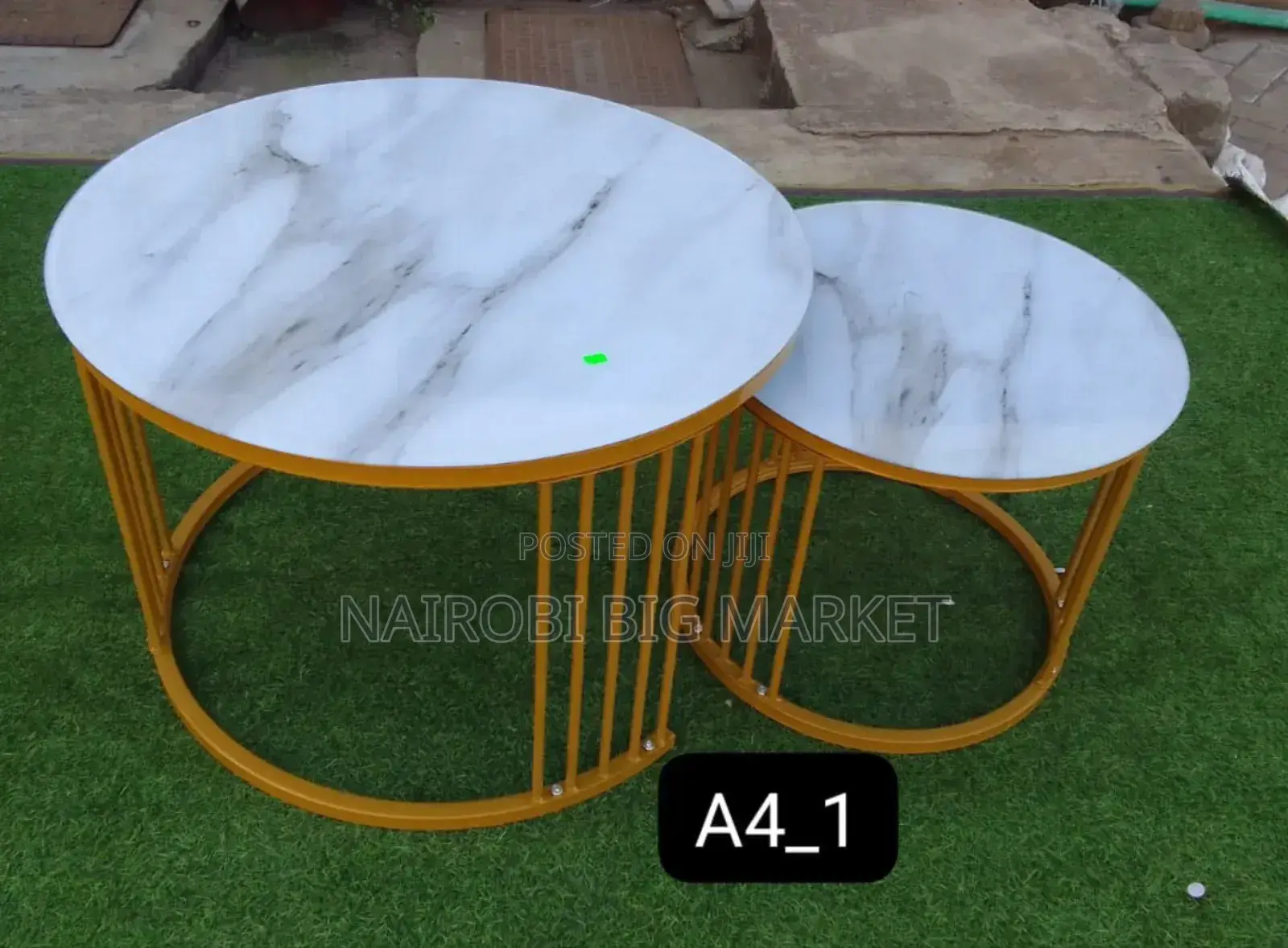 New Arrival Marble Top Nesting Coffee Tables DHS-5