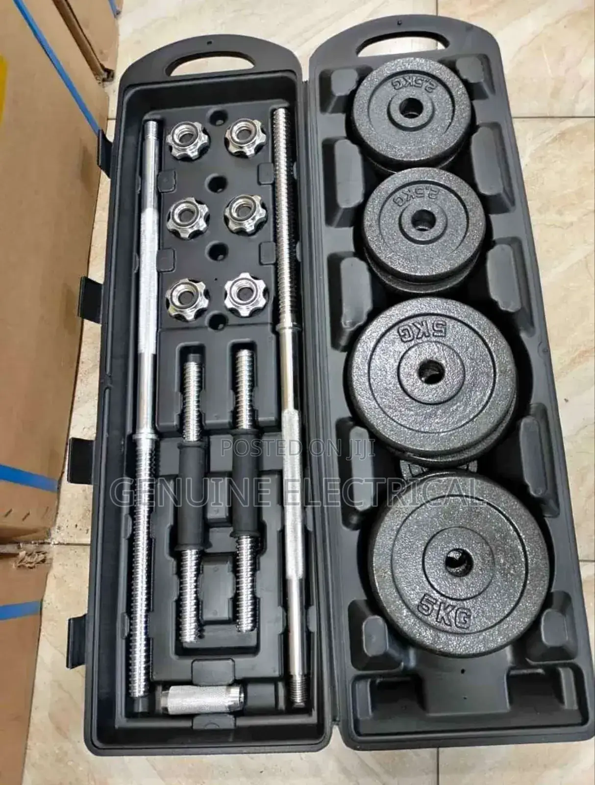 Good Quality 50kg 6 in 1 Dumpbells