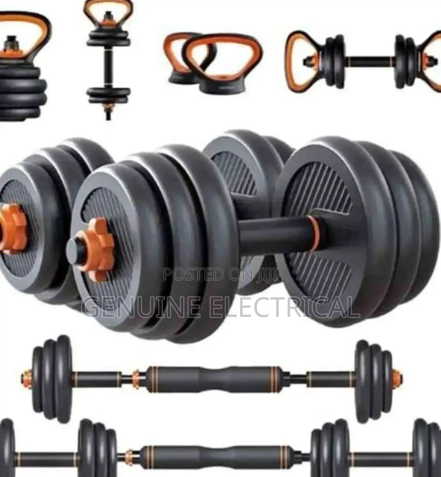 Good Quality 50kg 6 in 1 Dumpbells
