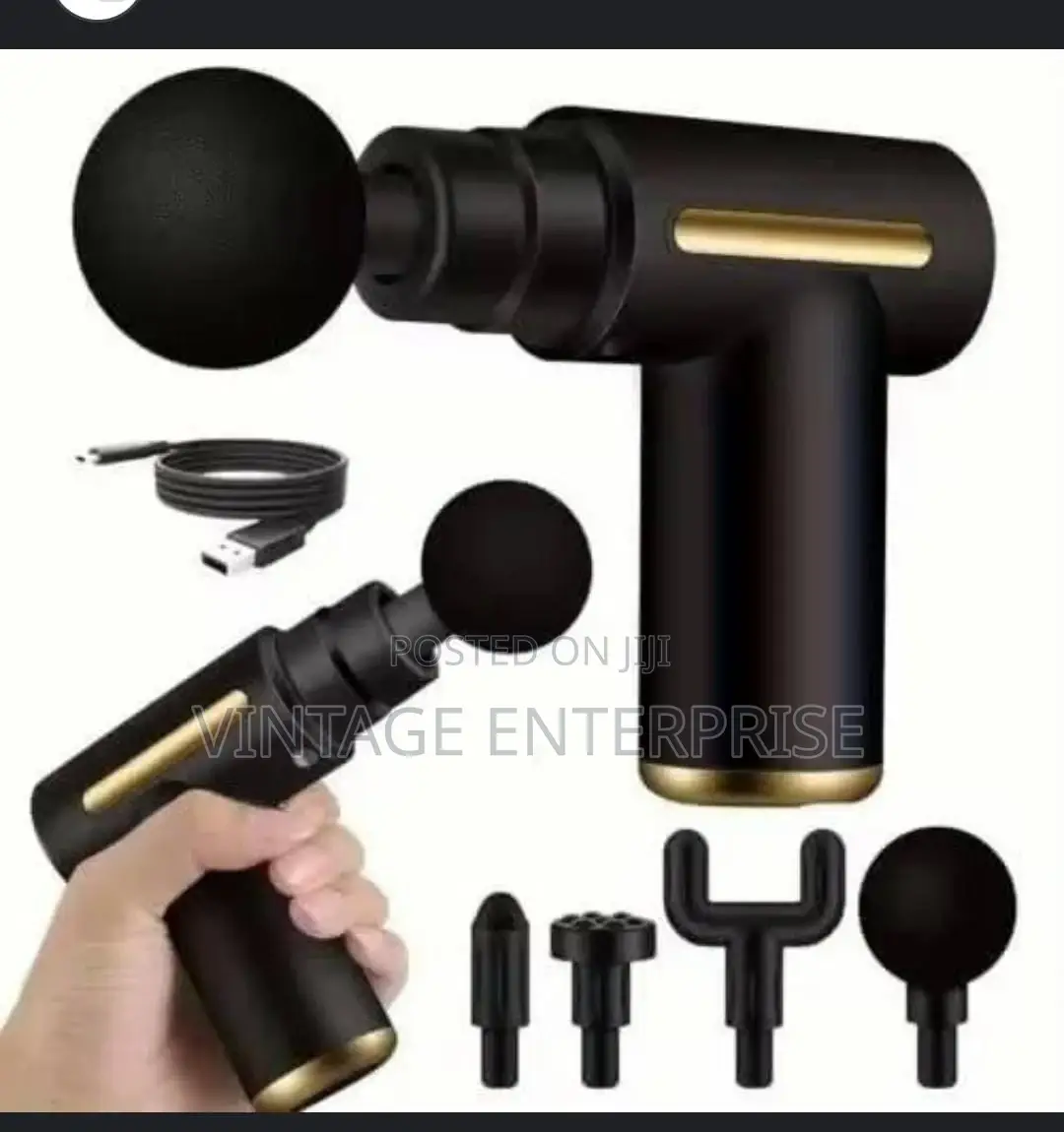 5in1 Portable Gun Massager