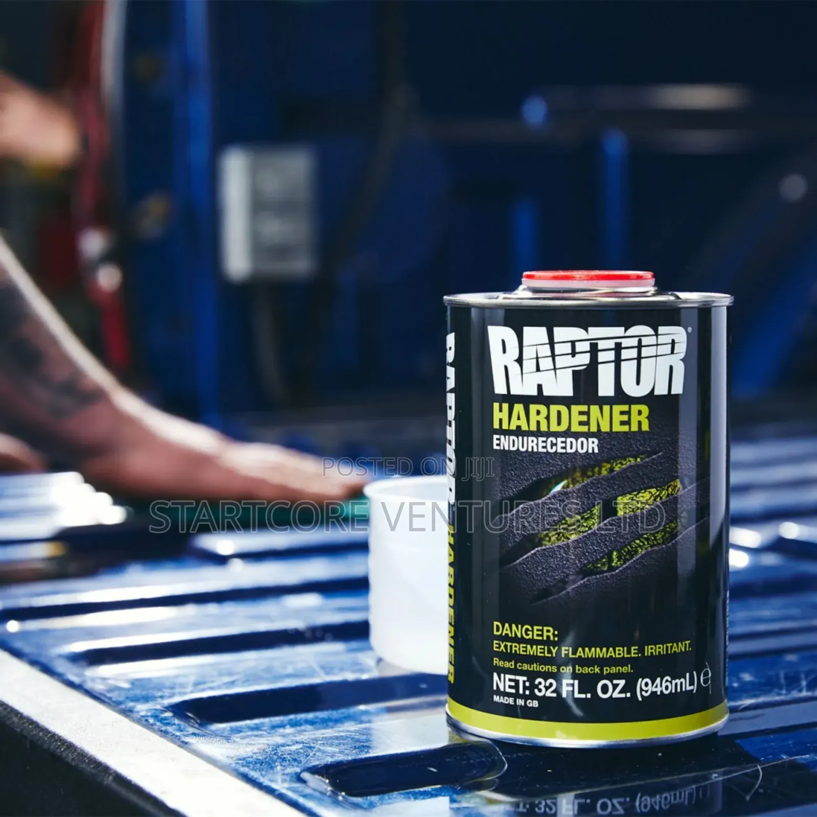 U-Pol Gravitex Raptor Liner 4l Black