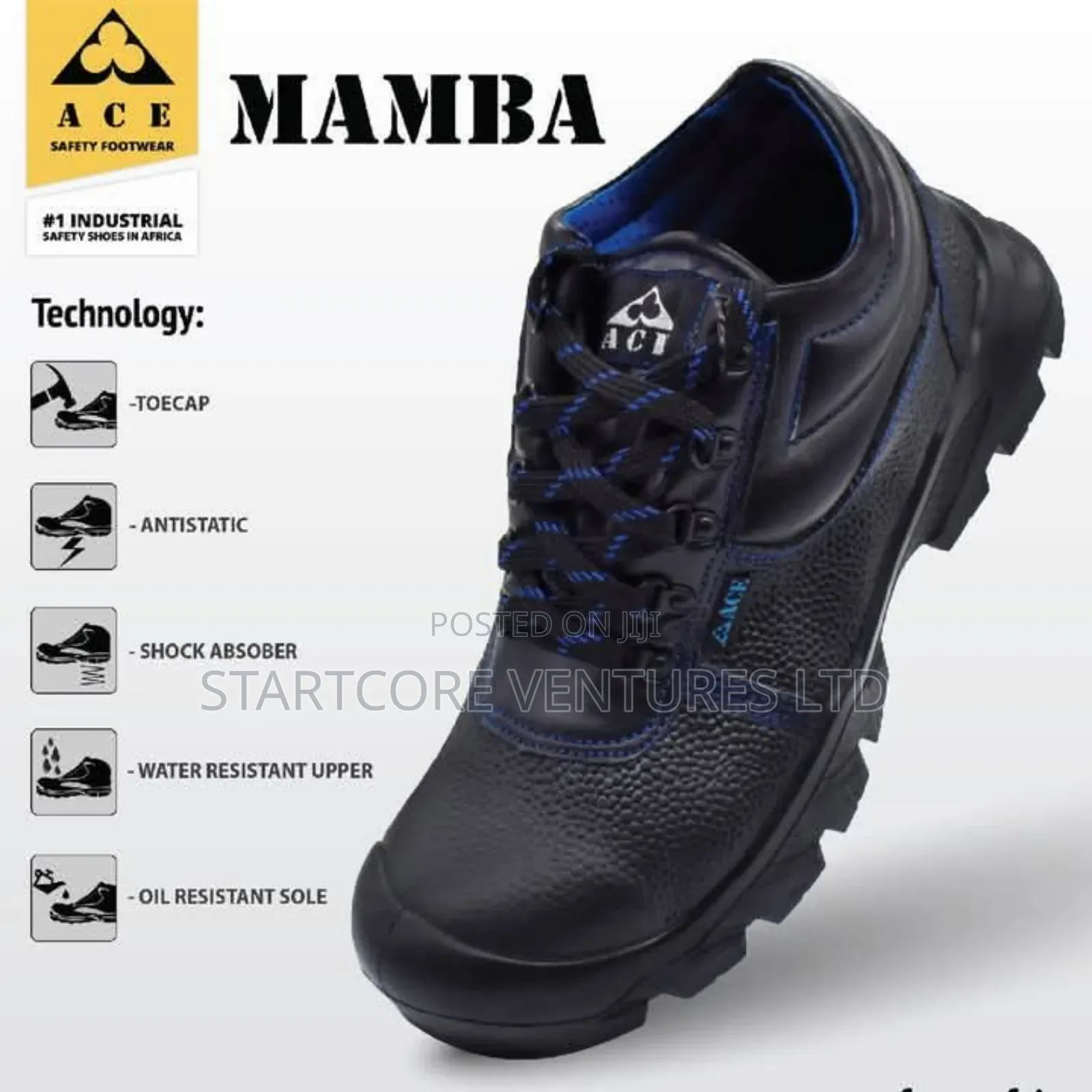 Ace Mamba Safety Shoes