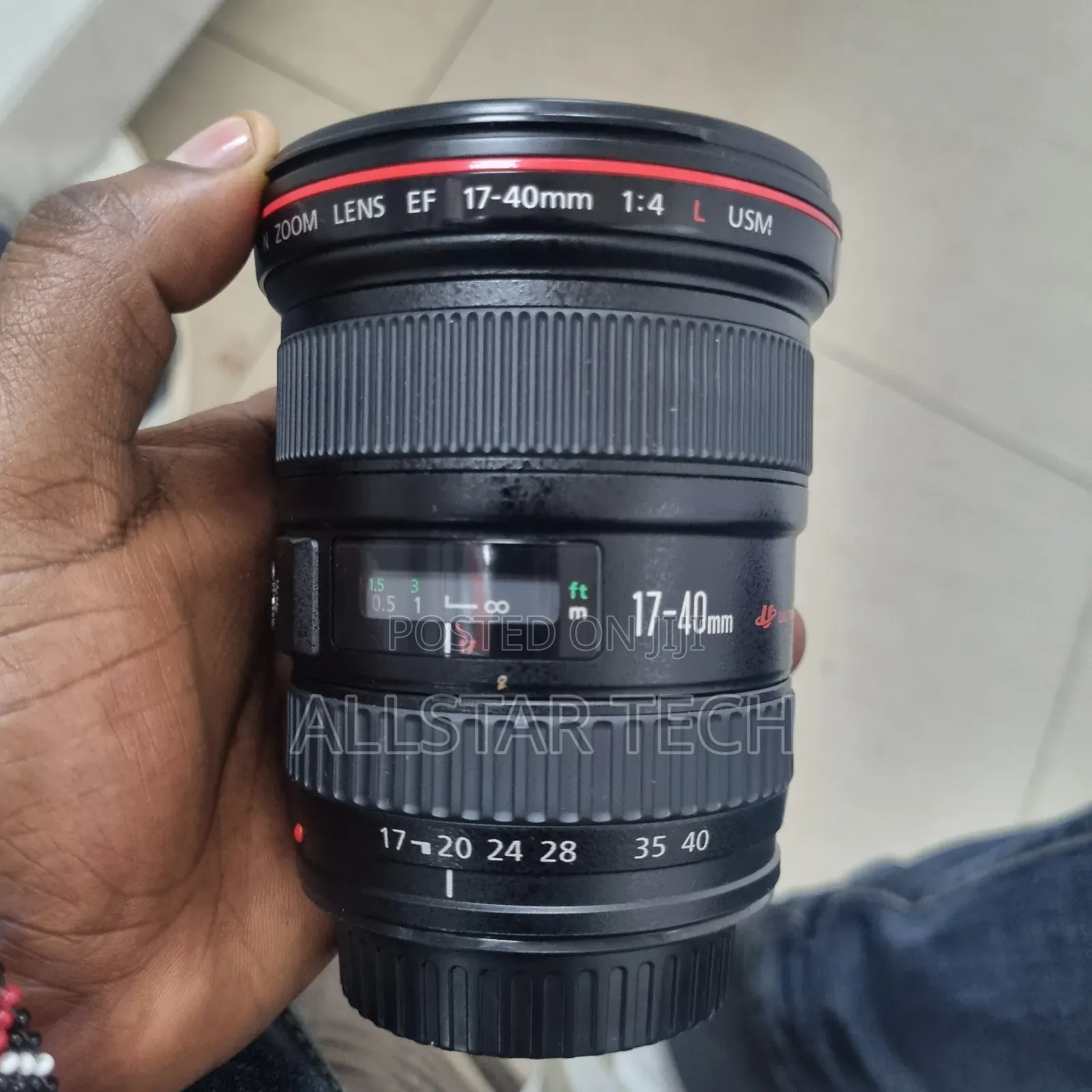 Canon EF 17-40mm F/4l USM Lens