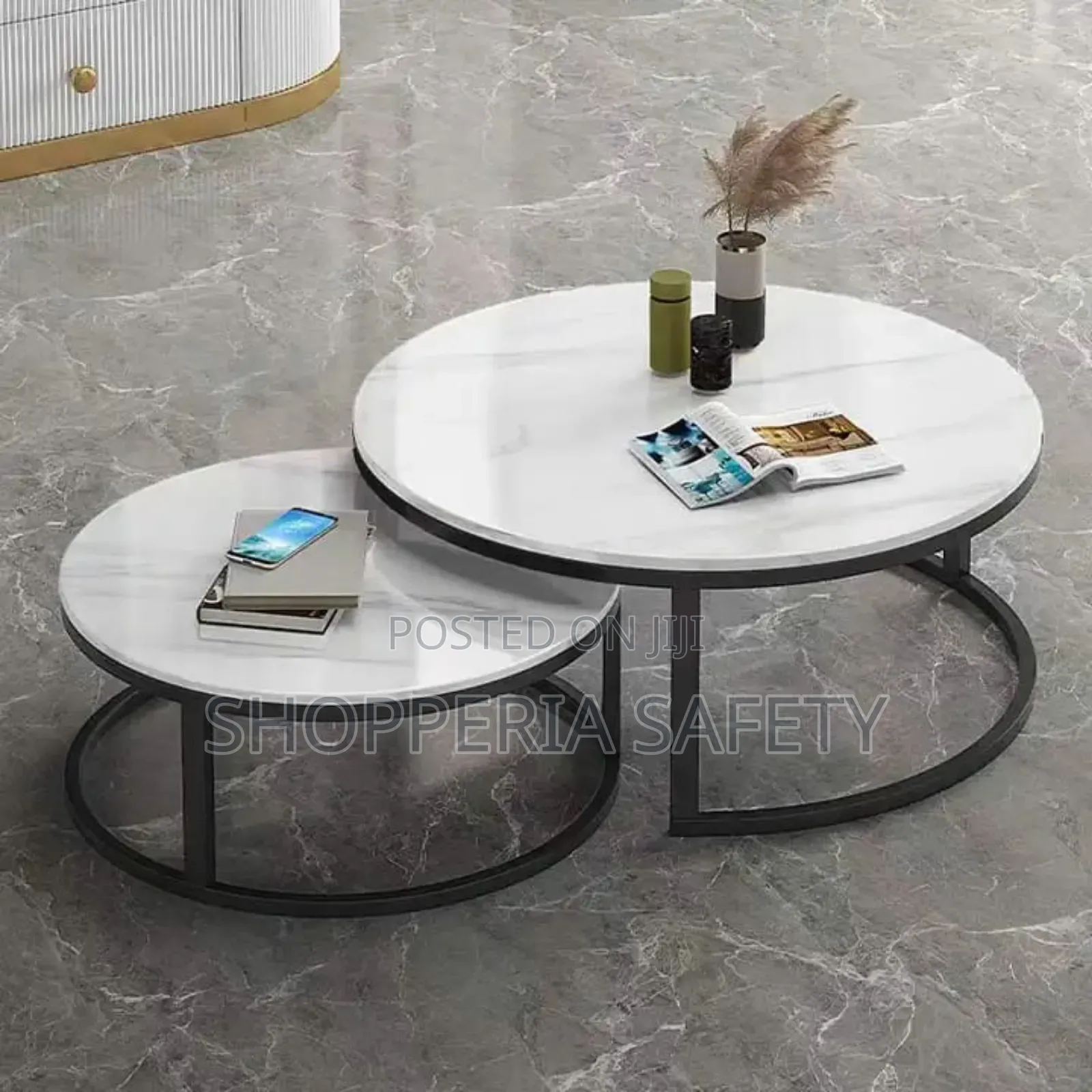 Pure Marble Nesting Table