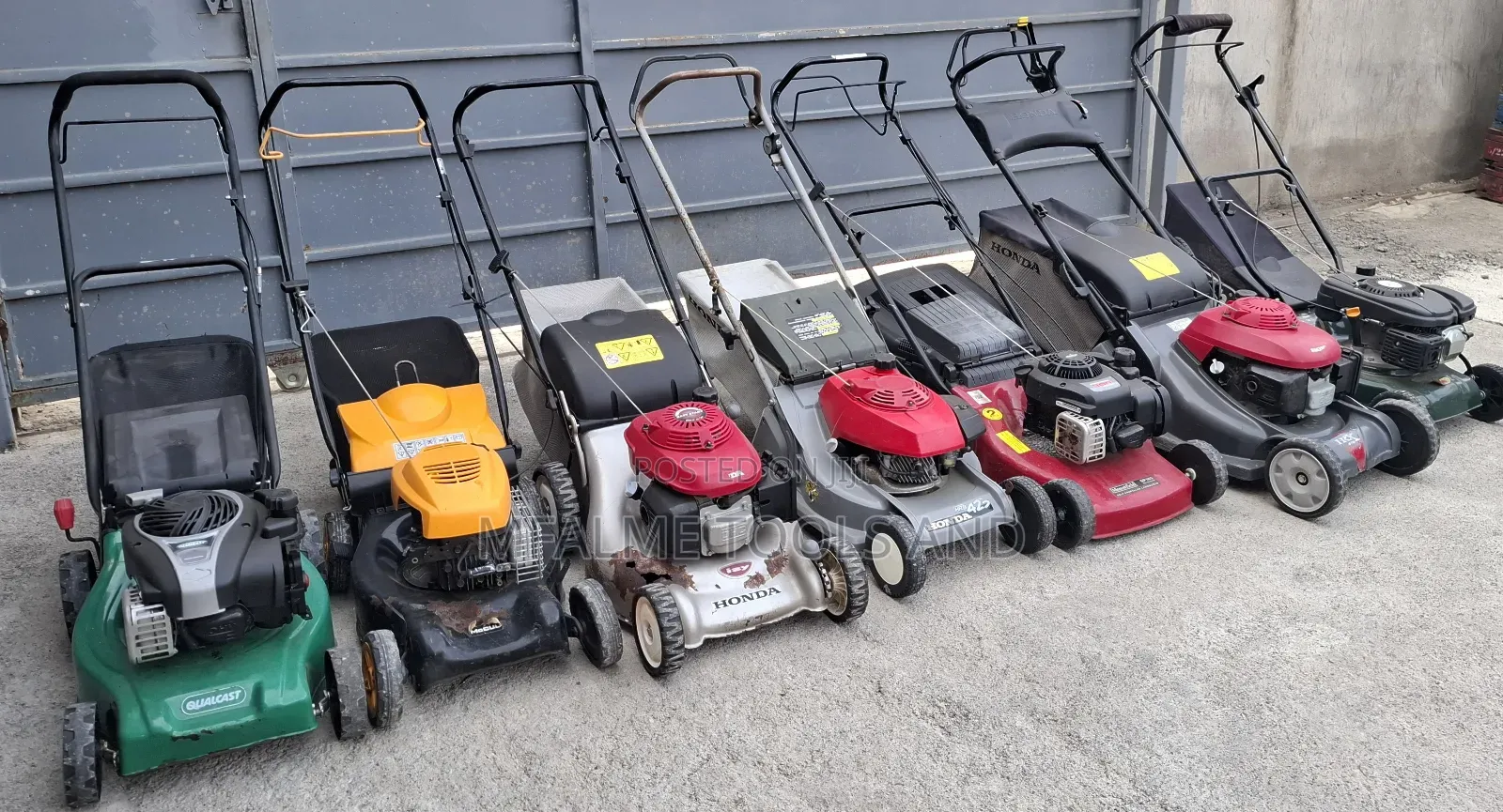 Lawn Mowers - Petrol 80cc-250cc Domestic or Commercial Ex-Uk