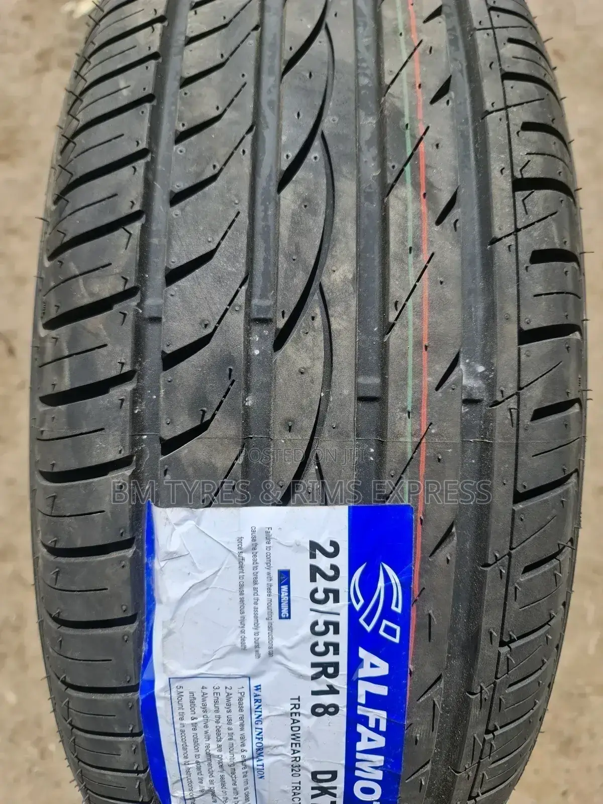 225 /55 R18 Alfamotors TYRES.