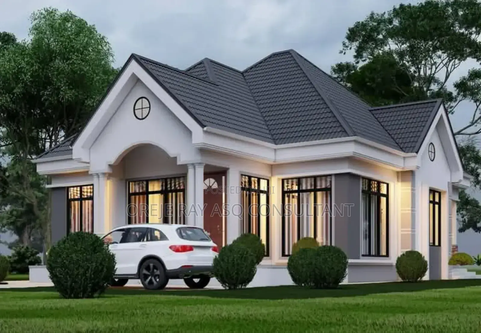 Architectural Plan for Buildings