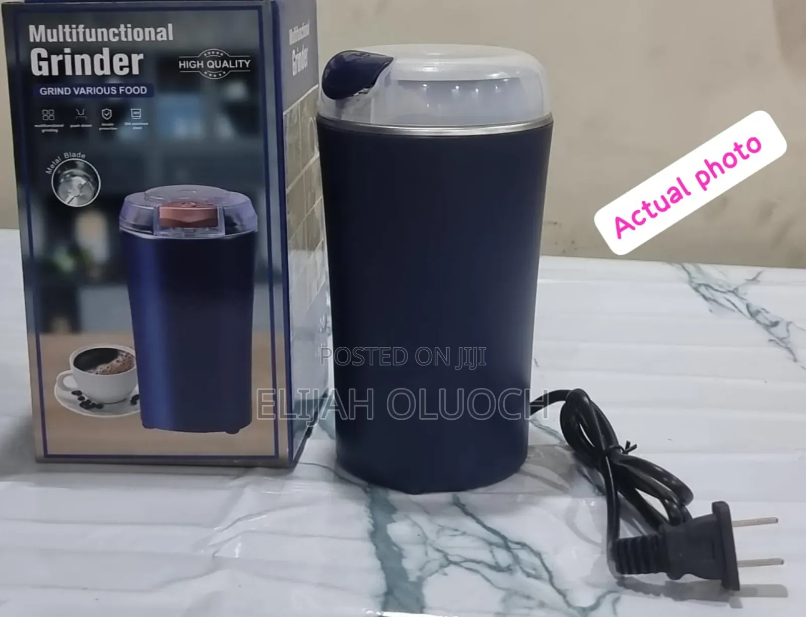 8 Blade Mini Dry Food Fine Grinder