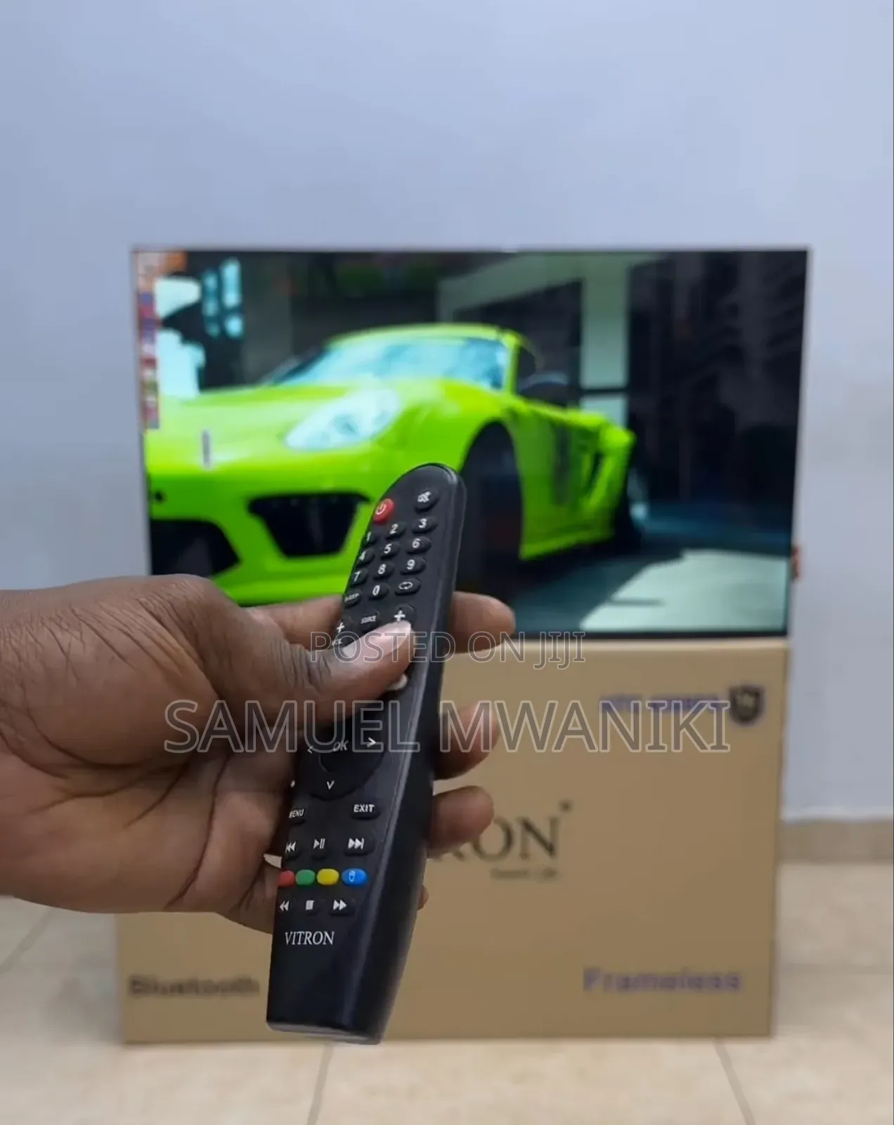 Vitron 43′′ Frameless Smart Android FHD Tv Bluetooth Enabled