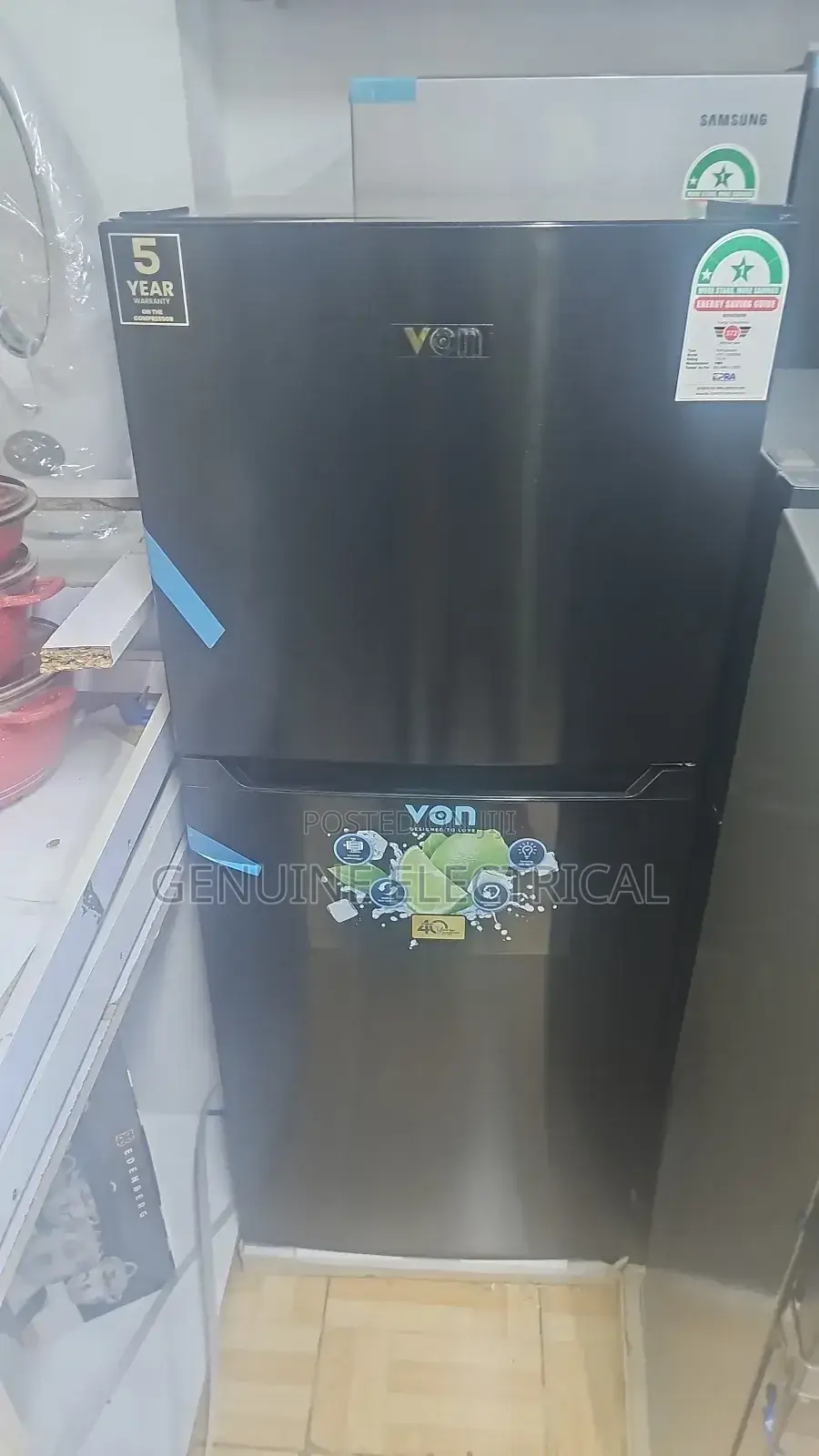 Von 181litres Fridge No Frost