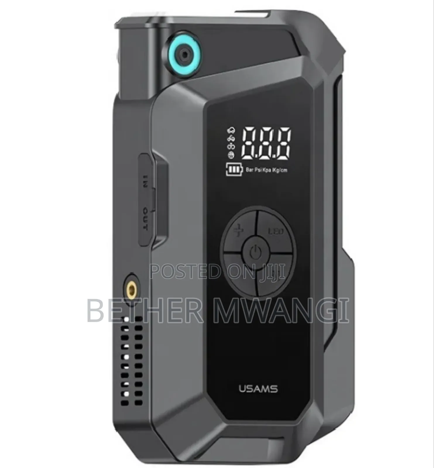 USAMS ZB287 Car Jump Starter 8000MAH in Kenya