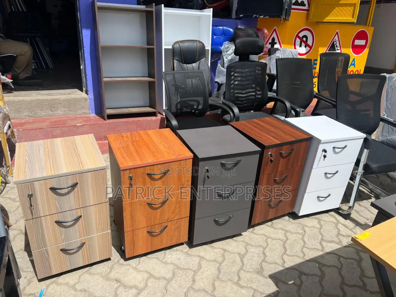 Modern Mobile Office/ Bedside Pendestal Drawers