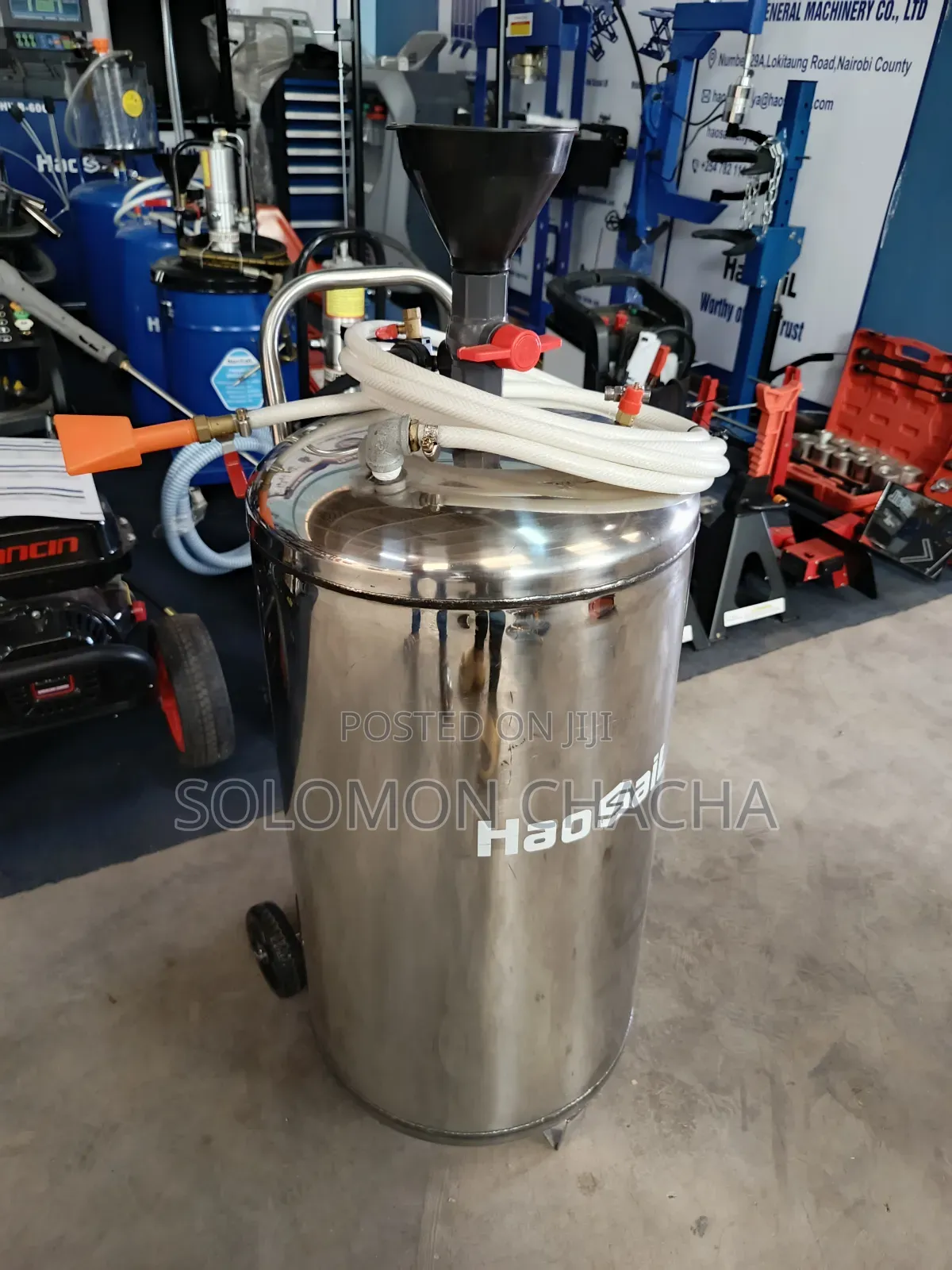 80L Stainles Steel Pneumatic Foam Dispenser/ Sprayer Quality