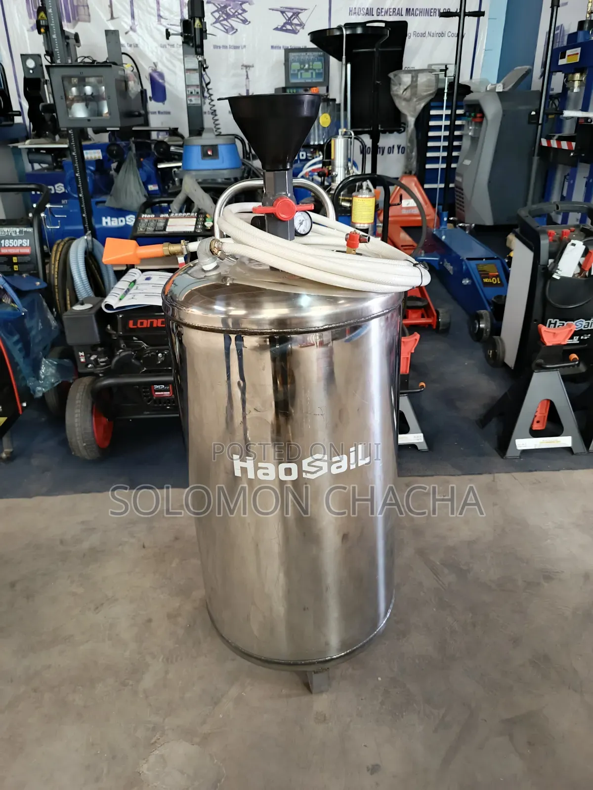 80L Stainles Steel Pneumatic Foam Dispenser/ Sprayer Quality