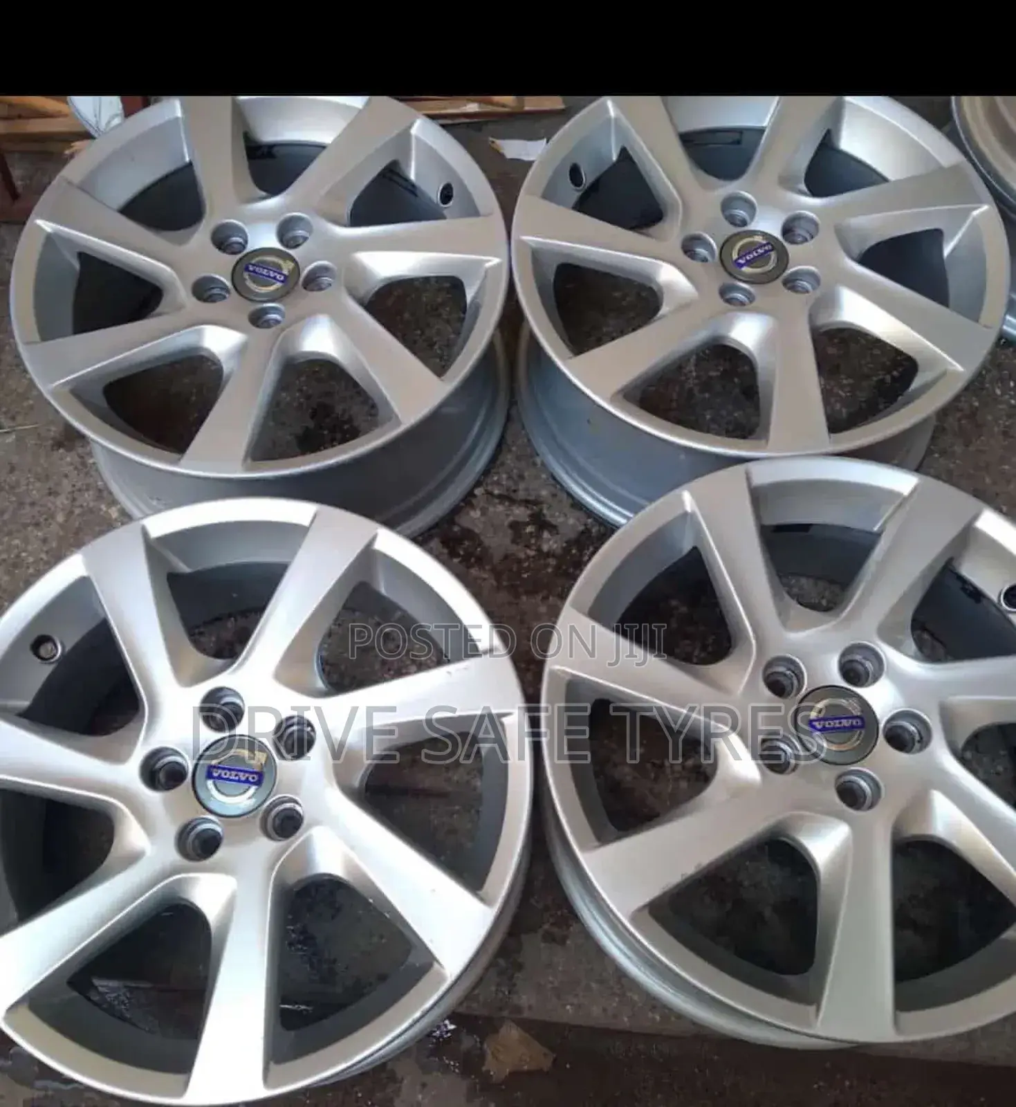 18 Inch Volvo Original Rims Set Silver