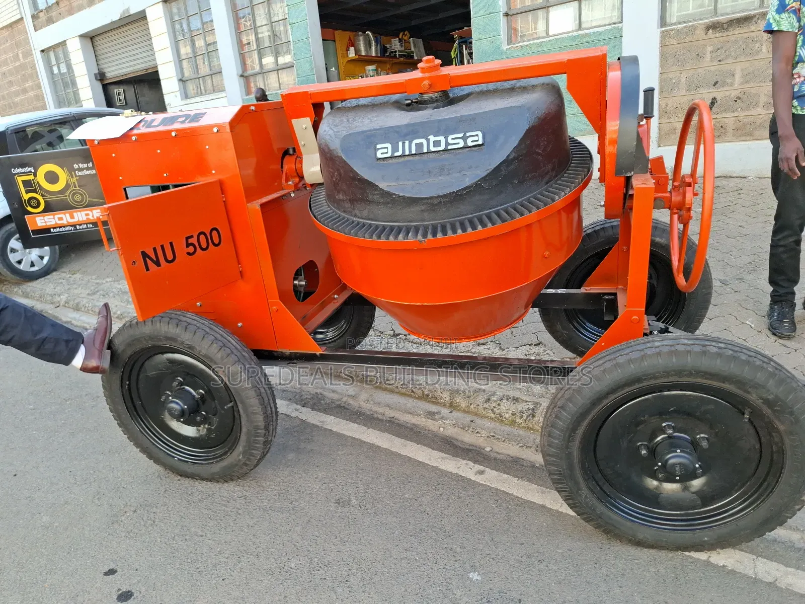 Top Quality Esquire Concrete Mixer-500ltrs.